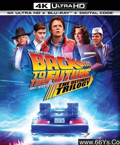 Back to the Future Part III 4K Blu-ray (回到未来3) (China)