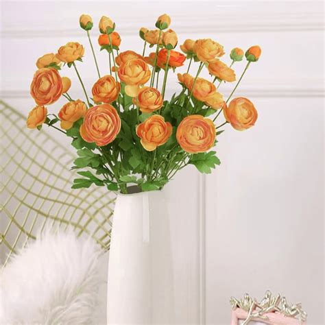 Buy HOMESAKE Set of 3 Artificial Rose Flower Stems - 66cm from Homesake ...