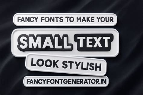 🔠 Fancy Fonts to Make Your Small Text Look Stylish | Fancy Font ...