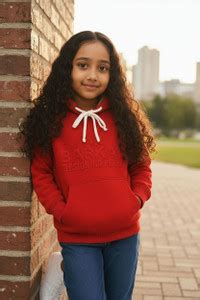 CUTE XII FASHION Printed Hooded Neck Casual Boys & Girls Multicolor ...