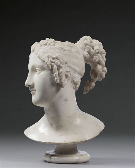 AFTER ANTONIO CANOVA (1757-1822) | BUST OF TERPSICHORE LYRAN (MUSE OF ...