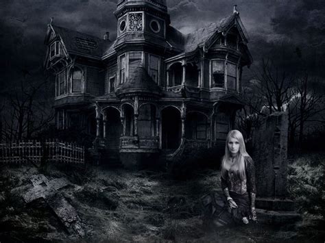 halloween pictures haunted house