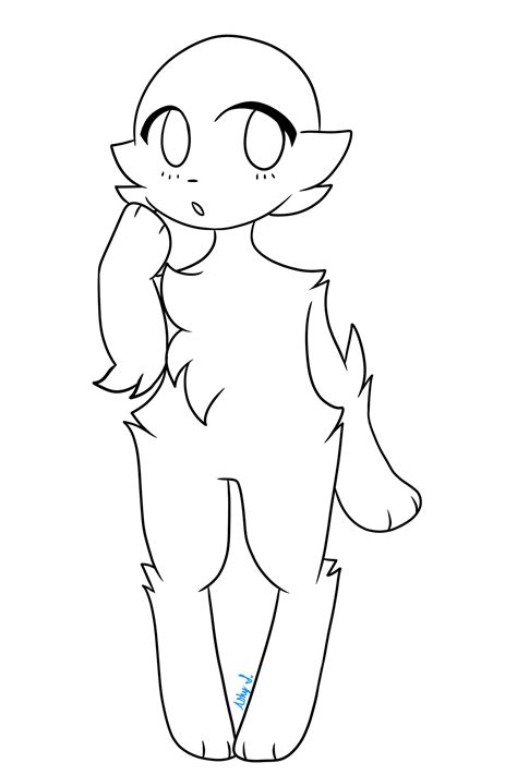 F2U Furry Base by Dreamer-Elphii on DeviantArt