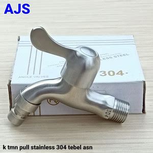 Jual kran tembok taman asli stanlis steel sus 304 kran kamar mandi kran ...