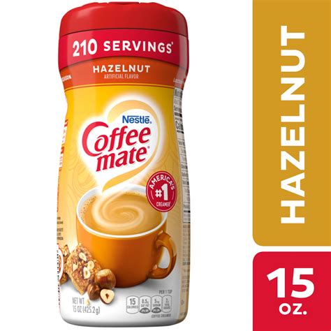 Nestle Coffee mate Hazelnut Powder Coffee Creamer 15 oz. - Walmart.com ...