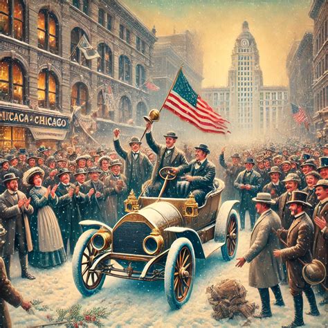 The Starting Line of Automotive History: America’s First Auto Race – This Day in History