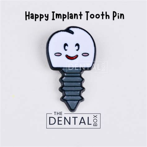 Happy Implant Tooth Pin | The Dental Box