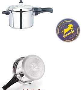 zyson 5 L Outer Lid Induction Bottom Pressure Cooker Price in India ...