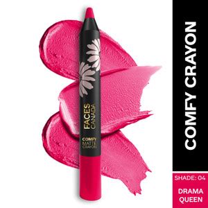 FACES CANADA Comfy Matte Lip Crayon| Creamy Texture | 8HR Long Stay| No ...