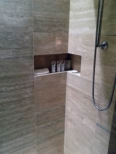 Bathroom Tile Shelf by Shower Shelf Or Niche Wraps Around The Corner Great Idea Bathroom Tile Shelf