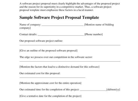 Image result for Software Project Proposal Sample Doc