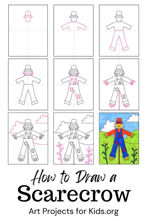 Scarecrow Coloring Tutorial 的图像结果