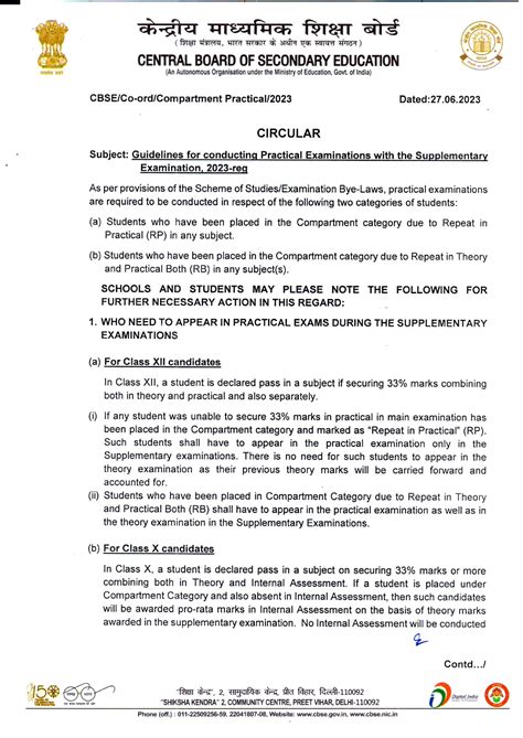 Practical Guidelines Compartment 2023 27062023 - MACRO ECONOMICS - Studocu