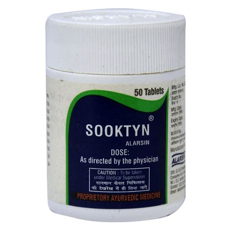 Buy Alarsin Sooktyn, 50 Tablets | 19 Minutes Delivery | Apollo Pharmacy