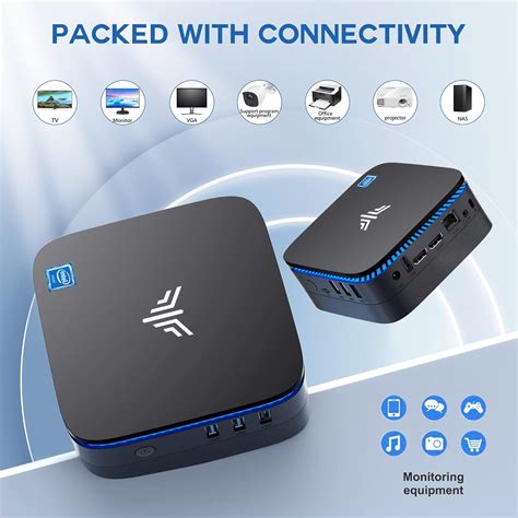Buy KAMRUI AK1 PRO Mini Desktop Computers, 16GB RAM 512GB ROM Mini PC ...