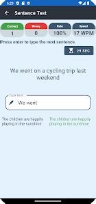 TypingMaster Speed Test 的图像结果