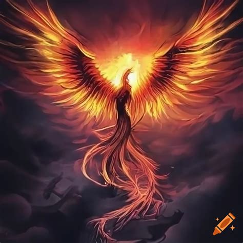 Image of a rising phoenix
