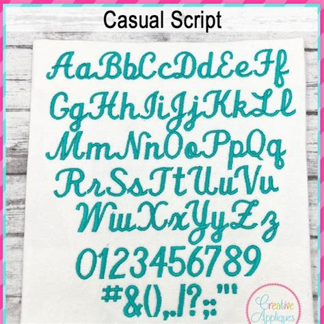Image result for Embroidered Script Decals