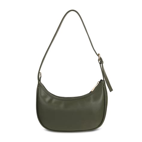 Buy Mochi Women Casual Green Shoulder Bag Online