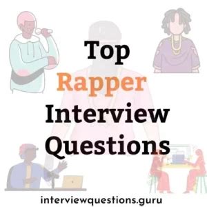 Image result for Rapper Interview Questions