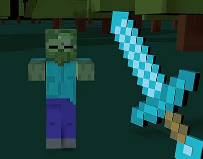 Image result for Minecraft 3D Animation