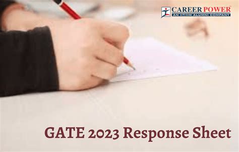GATE 2023 Answer Key Out, Response Sheet Download Link