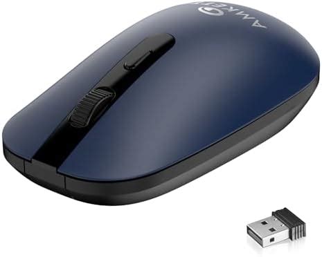 Amkette Hush Pro Acura 2.4 Ghz Silent Switch Wireless Mouse with ...