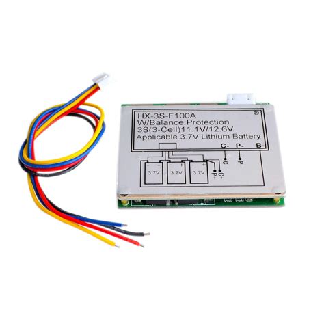 Buy New 3S 100A Li-ion Lithium 18650 BMS PCM battery protection board ...