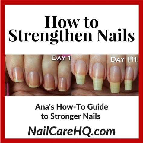 Ways To Strengthen Nails at James Madrigal blog