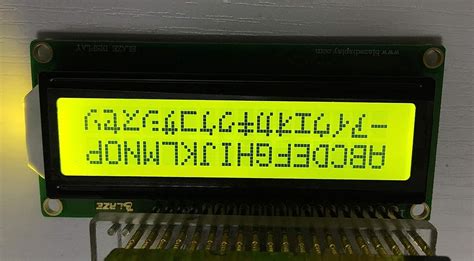 16x2 Alphanumeric LCD Display, Kingway LCD, 8051 : Amazon.in ...