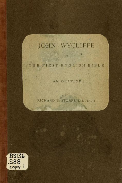 John Wycliffe Bible