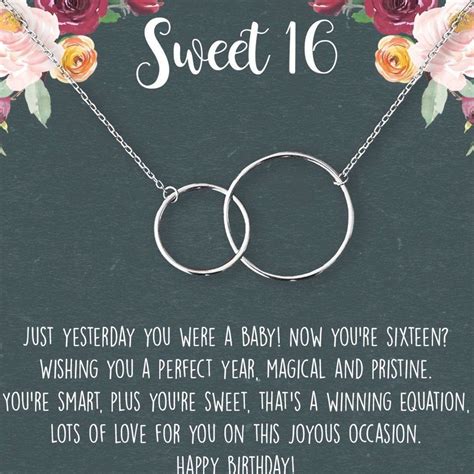Happy sweet 16 a list of 16th birthday wishes for a special young lady ...