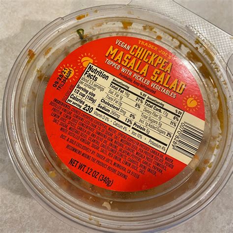 Chickpea masala spread from Trader Joe's - Vegan Product Reviews ...