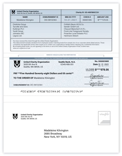 Image result for QuickBooks Check Sample