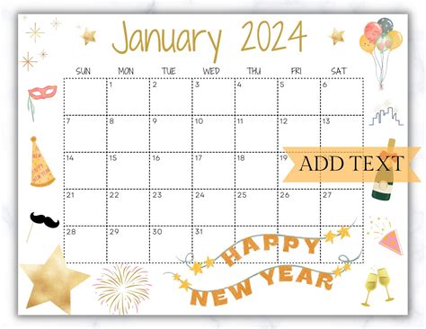 January Calendar Printable - Google Calendar Alternatives