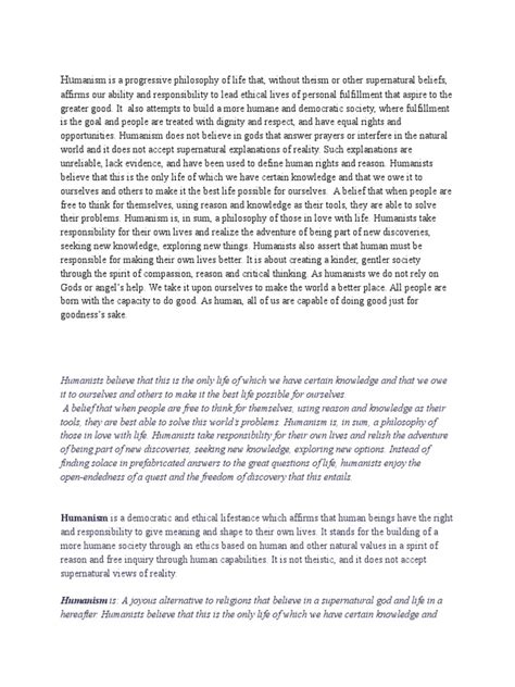 Example of Humanism 的图像结果