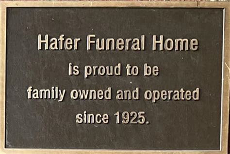 Hafer Funeral Home - Home