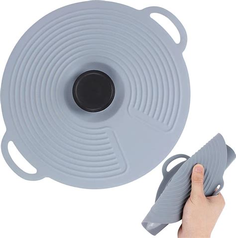 GNOLY Silicone Pot Lid Microwave Anti Splatter Cover Bowl Covers ...