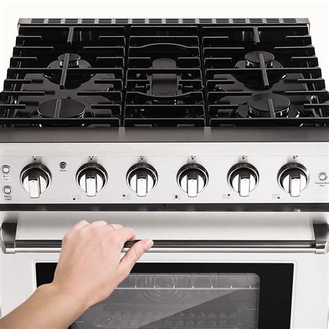 Buy Empava 30-inch 4.5 cu. ft. Slide-In Single Oven Gas Range with 5 ...