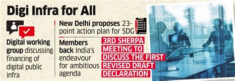 India Backs Rules for Digital Public Infra - The Economic Times
