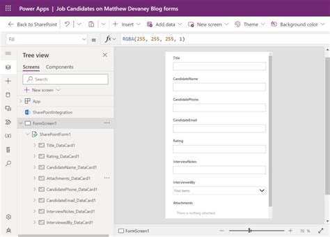 Image result for Example Power App Data Entry Form SharePoint