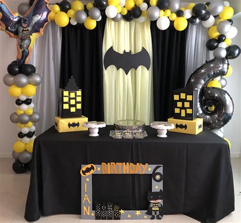 Batman Party Ideas Decorations