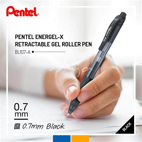 Pentel BL107 Energel-X Retractable Gel Roller Pen 0.7mm | Shopee Malaysia