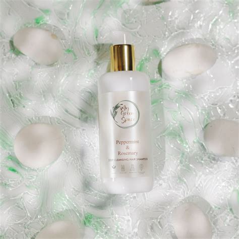 Peppermint & Rosemary Shampoo - UNISEX 250ml – My Green Space