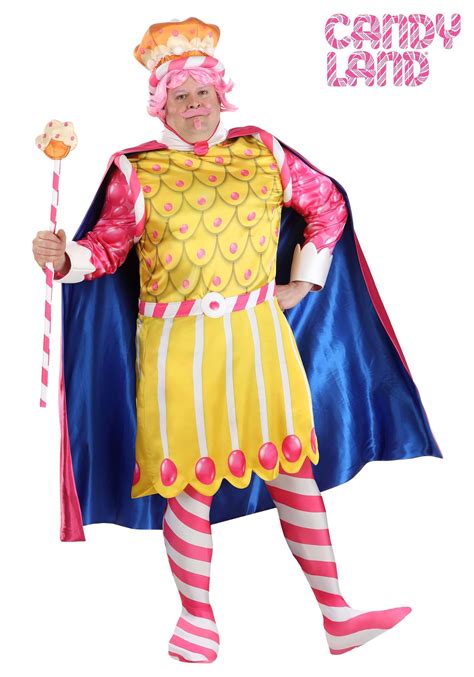 Plus Size Candyland King Kandy Costume for Men | Candyland Costumes