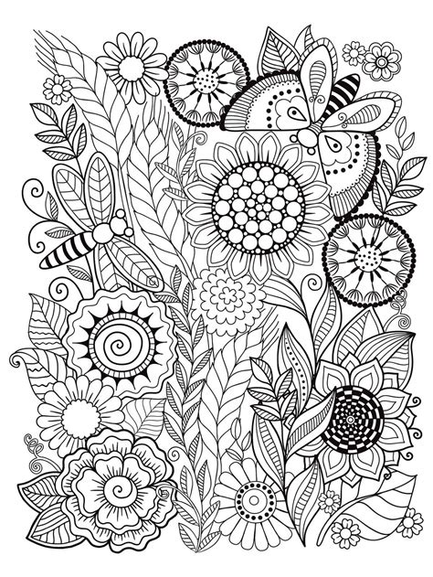 Mindfulness Coloring Page