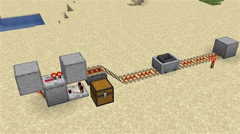 Image result for Minecraft Minecart Loader Tutorials