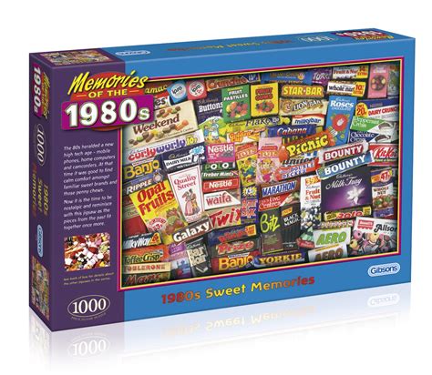 Buy 1980s Sweet Memories 1000 Piece Jigsaw Puzzle | Retro Sweets ...