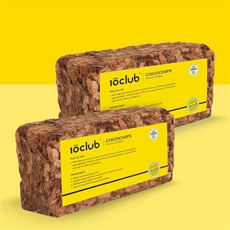 Kraft Seeds by 10CLUB Cocobricks - (500g Block, Pack of 2) | Natural ...