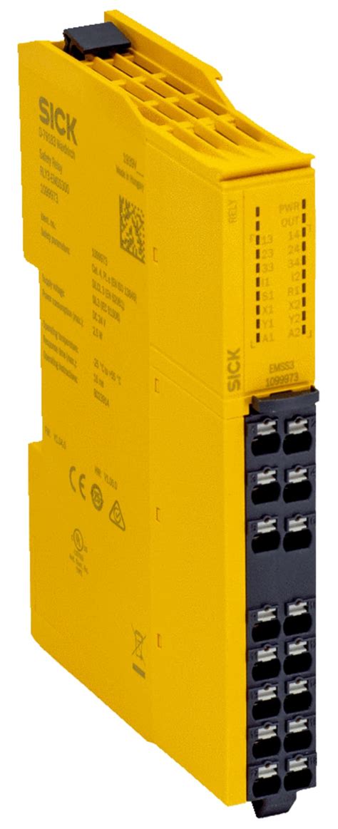 RLY3-EMSS300 SICK | SICK ReLy RLY3 5 Auxiliary Contacts Safety Relay ...
